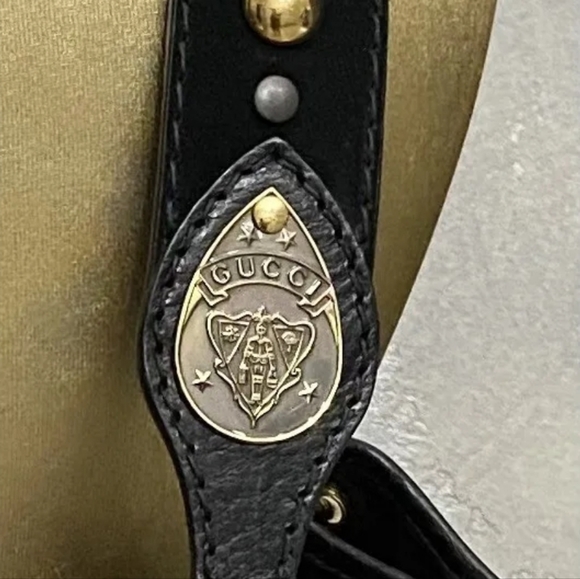 Authentic Gucci Babouska Black Leather Hobo Shoulder Bag - Picture 16 of 17